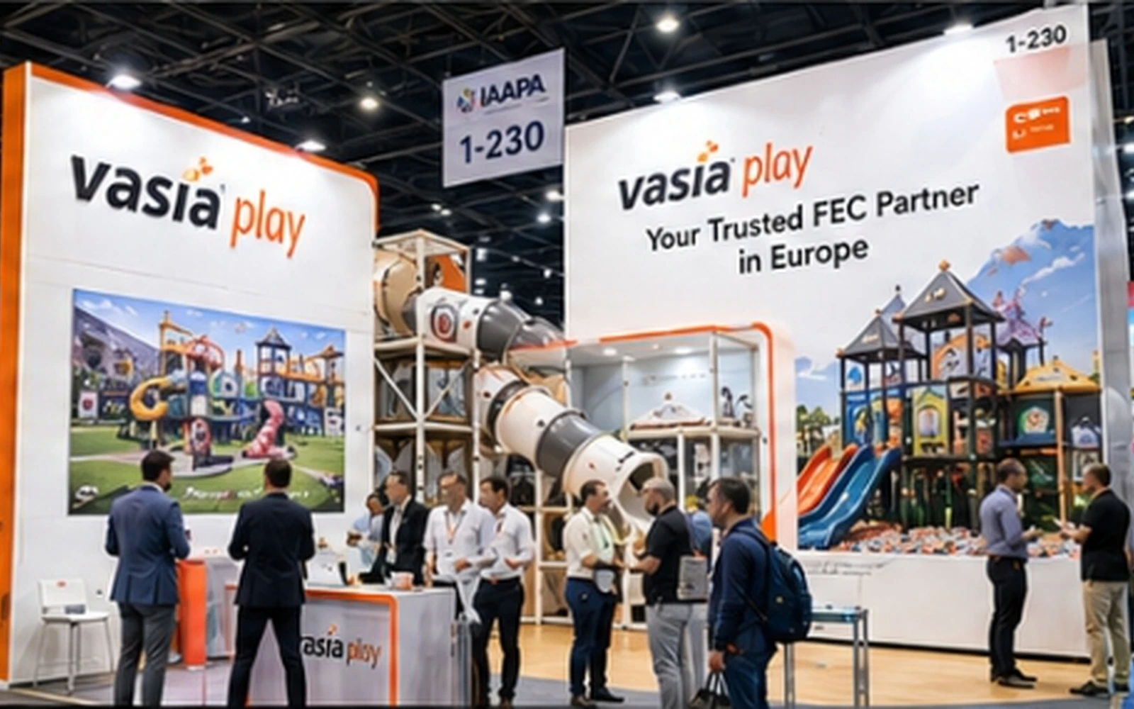 Vasia Play at IAAPA Europe Family Entertainment Center Exhibition