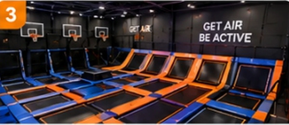 Sports Center Commercial Trampoline Park