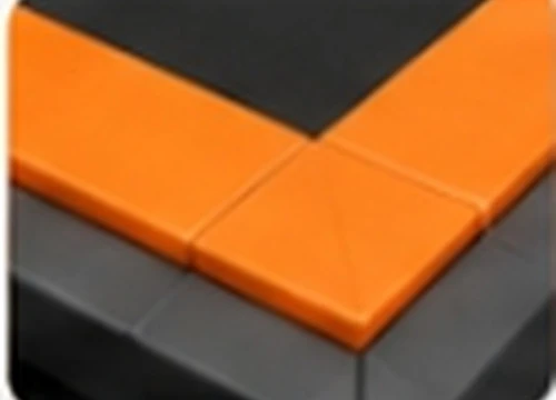 High density trampoline park safety padding