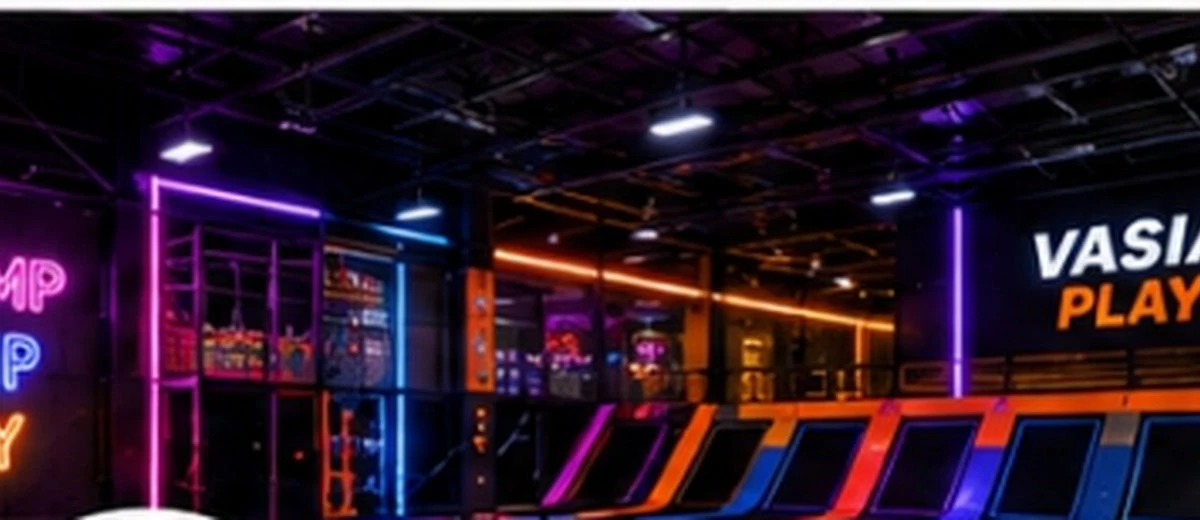 Commercial trampoline park project in the USA